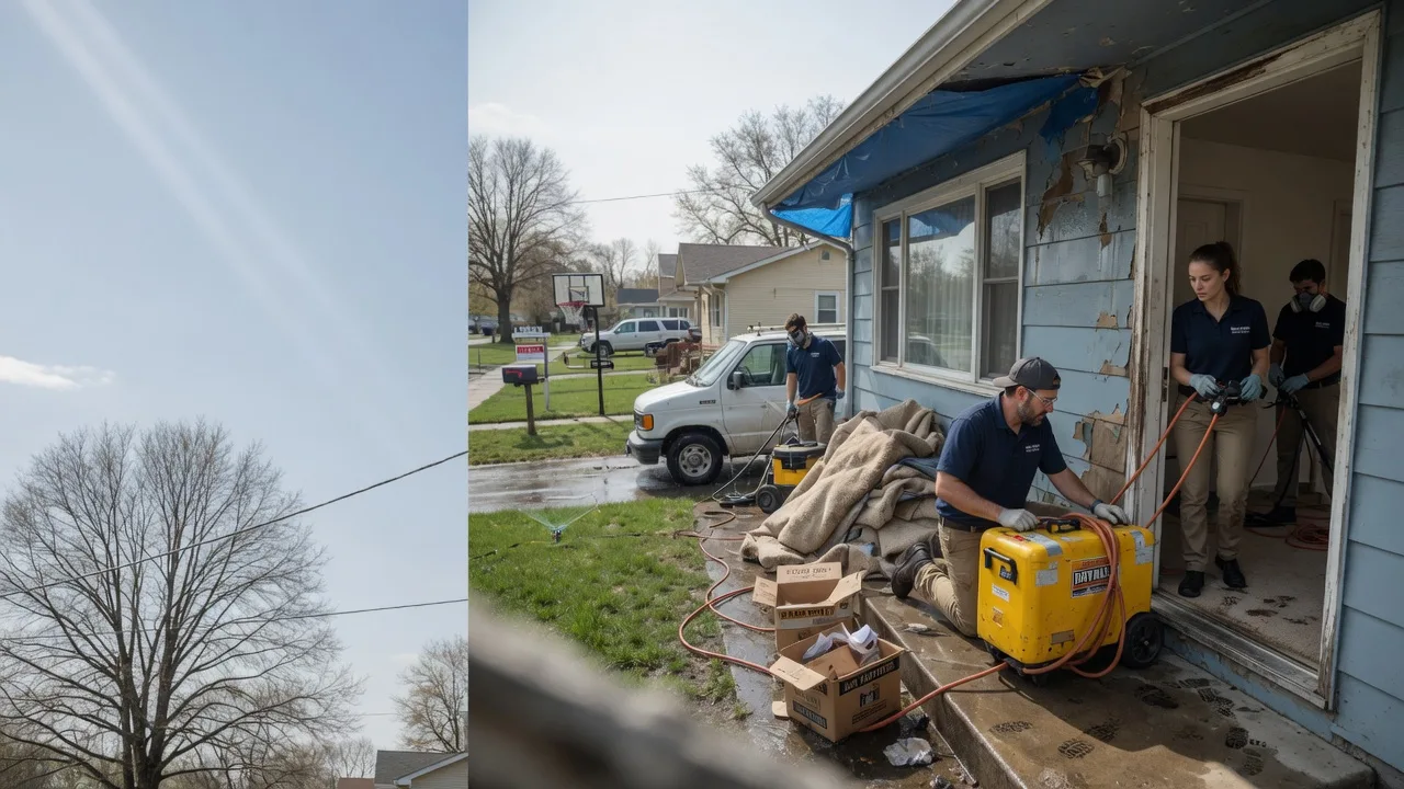 Basement Flood Cleanup in Vickery, OH near me